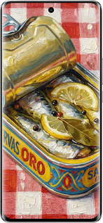 Силіконовий чехол Vintage Sardine Tin Phone для Huawei Honor Magic6 Lite - 6772u-3685 изображение 