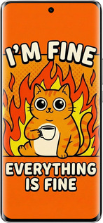 Силиконовый чехол Funny Cat для Huawei Honor X9b 5G - 6786u-3787 изображение 