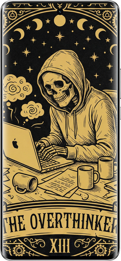 Силиконовый чехол The Overthinker для Huawei Honor Magic6 Lite - 6774u-3685 изображение 