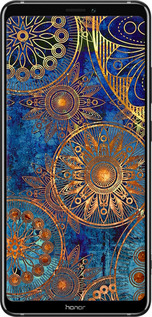 Силиконовый чехол Золотой узор для Huawei Honor Note 10 - 678u-1558 изображение 