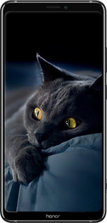 Силиконовый чехол Дымчатый кот для Huawei Honor Note 10 - 825u-1558 изображение 