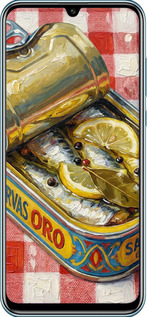 Силиконовый чехол Vintage Sardine Tin Phone для Huawei Honor Play 4T Pro - 6772u-1914 изображение 