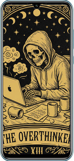 Силіконовий чехол The Overthinker для Huawei Honor Play 4T Pro - 6774u-1914 изображение 