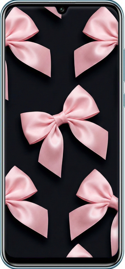 Силиконовый чехол Coquette Ribbons Dark Coquette для Huawei Honor Play 4T Pro - 6767u-1914 изображение 