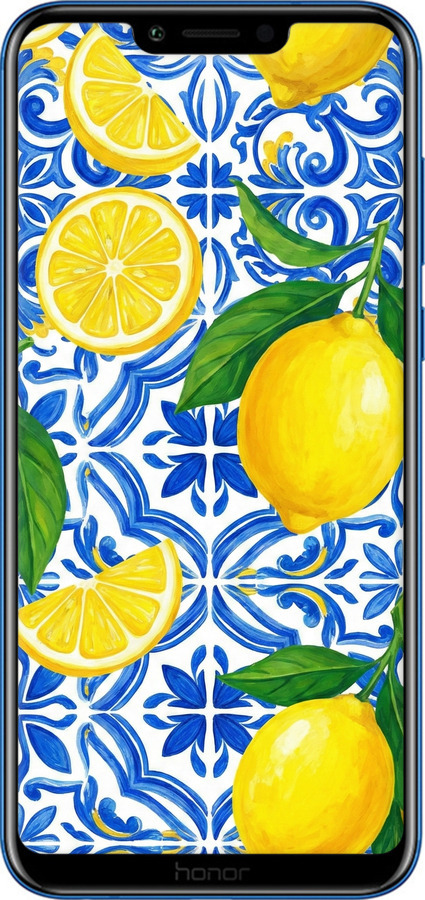 2D пластиковый чехол Grocery Girl Italian Summer для Huawei Honor Play - 6766t-1533 изображение 