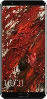 Силіконовий чехол Абстрактна композиція в червоних тонах для Huawei Honor V10 / View 10 - 6541u-1579 изображение 