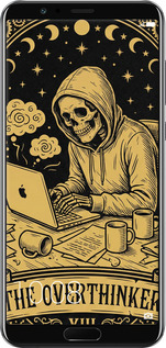 Силиконовый чехол The Overthinker для Huawei Honor V10 / View 10 - 6774u-1579 изображение 