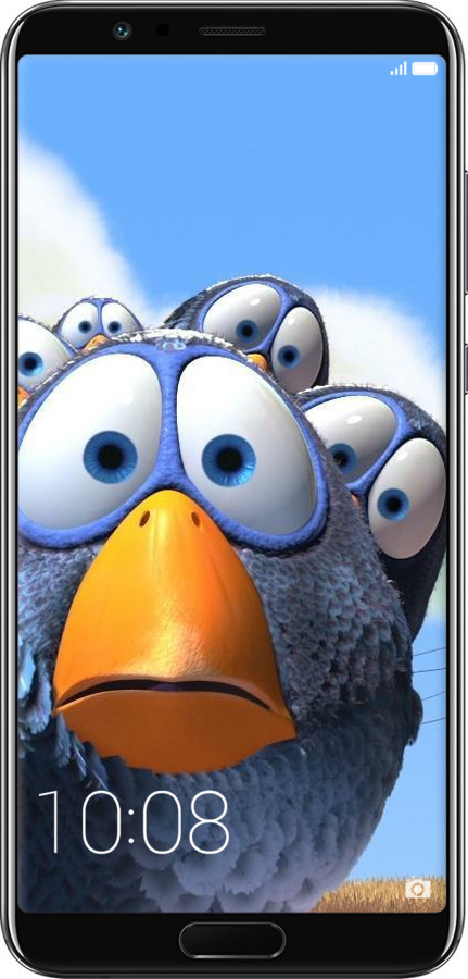 Силіконовий чехол Angry Birds для Huawei Honor V10 / View 10 - 6008u-1579 изображение 
