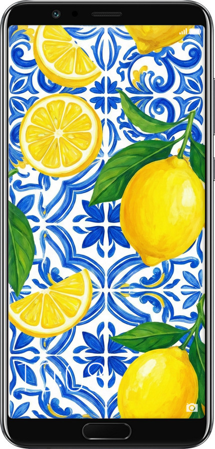 Силиконовый чехол Grocery Girl Italian Summer для Huawei Honor V10 / View 10 - 6766u-1579 изображение 