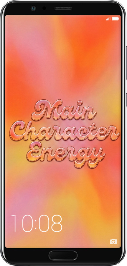 Силіконовий чехол Aura Gradient Main Character Energy Aesthetic Y2K для Huawei Honor V10 / View 10 - 6783u-1579 изображение 