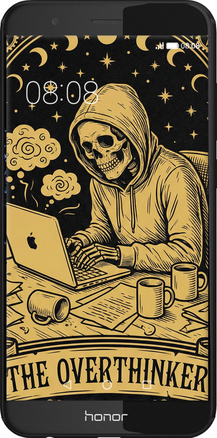 Силиконовый чехол The Overthinker для Huawei Honor V9 / Honor 8 Pro - 6774u-1246 изображение 
