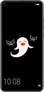 Силиконовый чехол Genshin Impact Ху Тао Искусство духа-призрака для Huawei Honor View 20 - 6534u-1645 изображение 