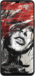 Силиконовый чехол Лицо девушки для Huawei honor X6 - 1162u-3341 изображение 