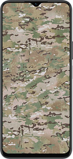 Силиконовый чехол Камуфляж v5 для Huawei Honor X8 5G - 1201u-4149 изображение 