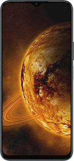 Силиконовый чехол Жёлтый Сатурн для Huawei honor X6 - 170u-3341 изображение 