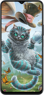 Силиконовый чехол Чеширский кот 2 для Huawei honor X6 - 3993u-3341 изображение 