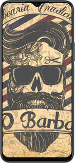 Силиконовый чехол Barber Shop для Huawei honor X6 - 4097u-3341 изображение 