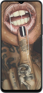 Силиконовый чехол Swag-girl для Huawei honor X6 - 4124u-3341 изображение 