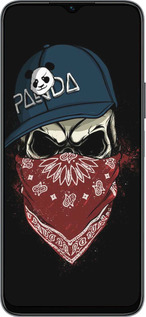 Силиконовый чехол Череп в кепке для Huawei honor X6 - 4127u-3341 изображение 