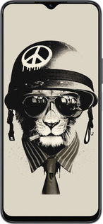 Силиконовый чехол tattoo soldier для Huawei honor X6 - 4165u-3341 изображение 