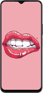 Силиконовый чехол Sexy lips для Huawei honor X6 - 4174u-3341 изображение 