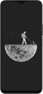 Силиконовый чехол Moon in dark для Huawei honor X6 - 4176u-3341 изображение 