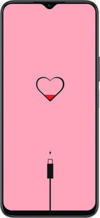 Силиконовый чехол Подзарядка сердца1 для Huawei honor X6 - 4275u-3341 изображение 