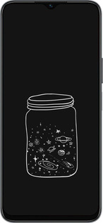 Силиконовый чехол Космос в банке для Huawei honor X6 - 4297u-3341 изображение 