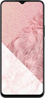 Силиконовый чехол Розовые текстуры для Huawei Honor X8 5G - 4343u-4149 изображение 