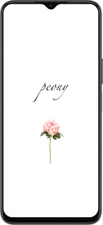 Силиконовый чехол Пион для Huawei Honor X8 5G - 4366u-4149 изображение 