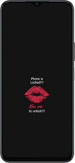 Силиконовый чехол Разблокируй-поцелуй для Huawei honor X6 - 4372u-3341 изображение 