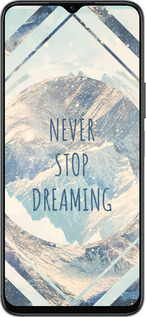 Силиконовый чехол Мечтать для Huawei Honor X8 5G - 4379u-4149 изображение 