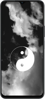 Силиконовый чехол Инь и Янь для Huawei Honor X8 5G - 4389u-4149 изображение 