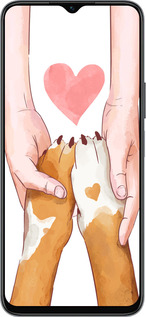 Силиконовый чехол Дружба для Huawei honor X6 - 4410u-3341 изображение 