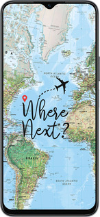 Силиконовый чехол Путешествие для Huawei honor X6 - 4503u-3341 изображение 