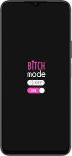 Силиконовый чехол Bitch mode для Huawei honor X6 - 4548u-3341 изображение 