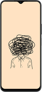 Силиконовый чехол Мысли для Huawei Honor X8 5G - 4568u-4149 изображение 