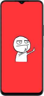 Силиконовый чехол Мем для Huawei honor X6 - 4578u-3341 изображение 