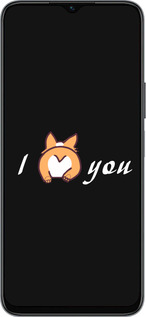 Силиконовый чехол Люблю для Huawei honor X6 - 4586u-3341 изображение 