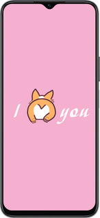 Силиконовый чехол Люблю1 для Huawei honor X6 - 4587u-3341 изображение 