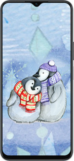 Силиконовый чехол Новогодний 5 для Huawei honor X6 - 4618u-3341 изображение 