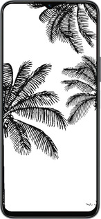 Силиконовый чехол Пальмы1 для Huawei honor X6 - 4634u-3341 изображение 