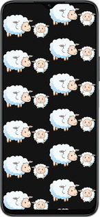 Силиконовый чехол Овечки1 для Huawei honor X6 - 4637u-3341 изображение 