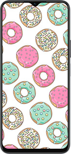 Силиконовый чехол Пончики 1 для Huawei honor X6 - 4657u-3341 изображение 