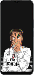 Силиконовый чехол Swag1 для Huawei honor X6 - 4673u-3341 изображение 