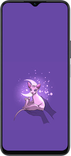 Силиконовый чехол Кот2 для Huawei Honor X8 5G - 4676u-4149 изображение 