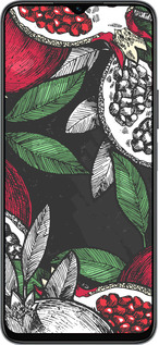 Силиконовый чехол Гранат для Huawei honor X6 - 4692u-3341 изображение 