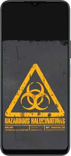 Силіконовий чехол biohazard 28 для Huawei Honor X8 5G - 4846u-4149 изображение 