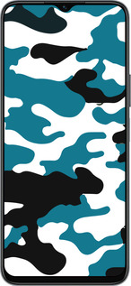 Силиконовый чехол Камуфляж прозрачный фон для Huawei honor X6 - 4877u-3341 изображение 