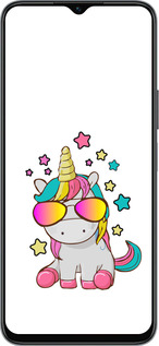 Силіконовий чехол Єдиноріг в окулярах для Huawei Honor X8 5G - 4879u-4149 изображение 